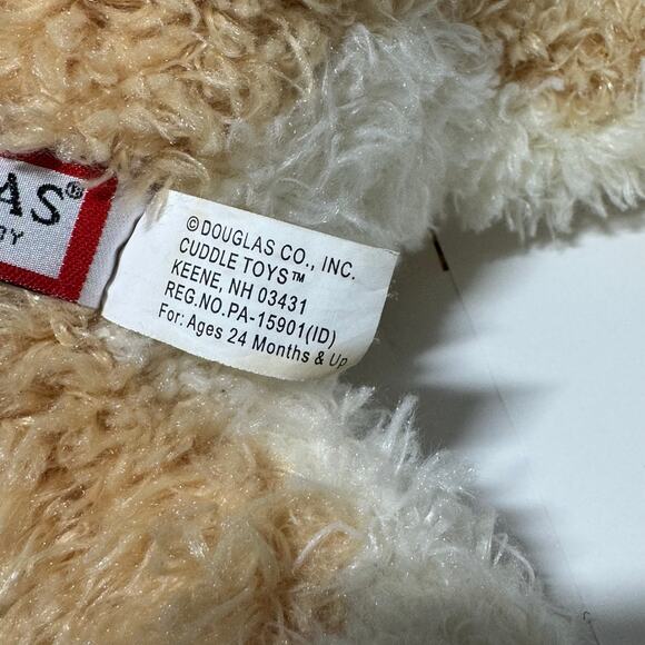 Douglas Cuddle Toys Spumoni Tri-Color labradoodle 16" Puppy Plush - Picture 9 of 10